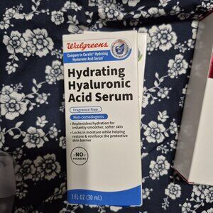Hyluronic Acid serum from walgreens